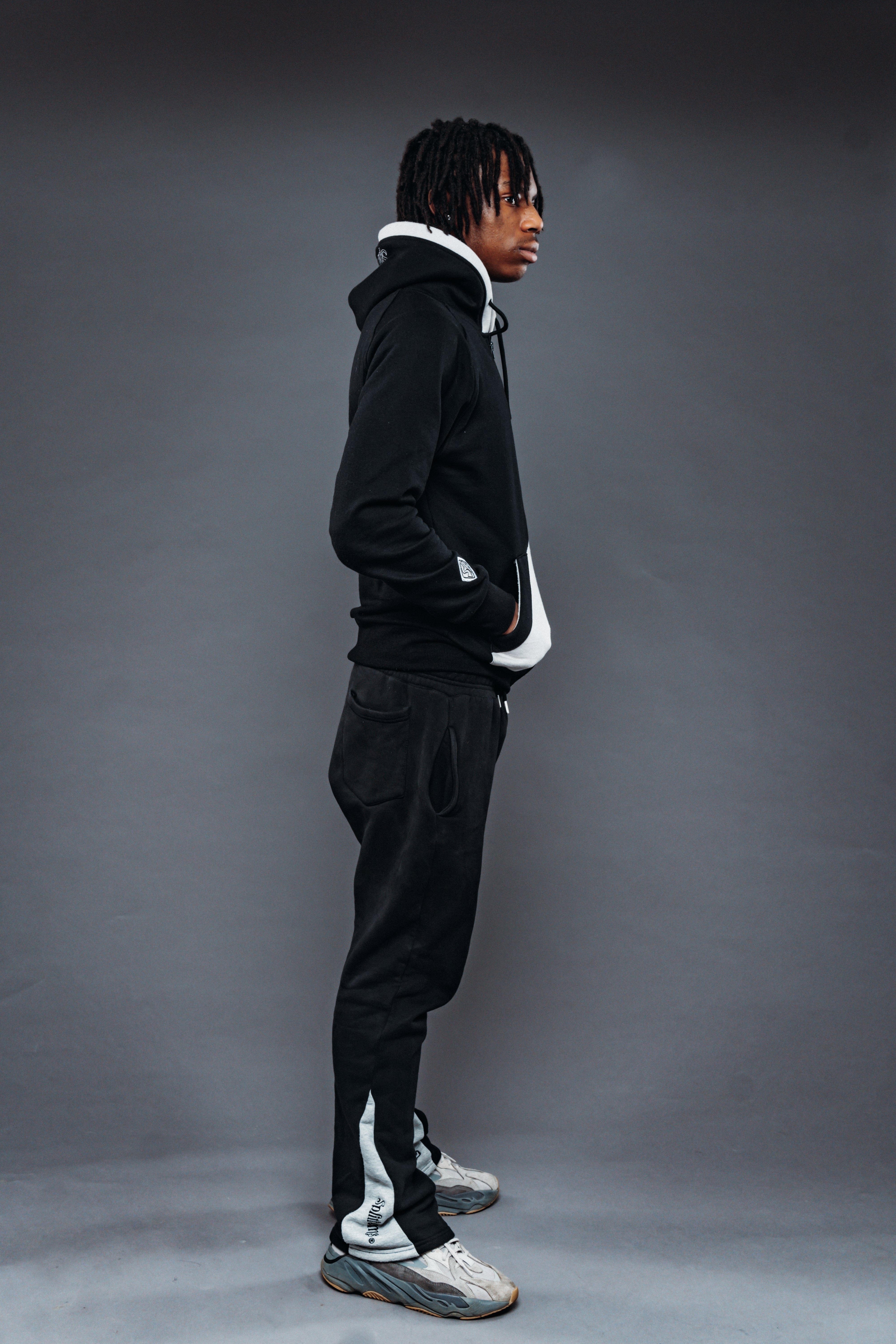 ‘F***-Off Black’ Zip-UP Tracksuit