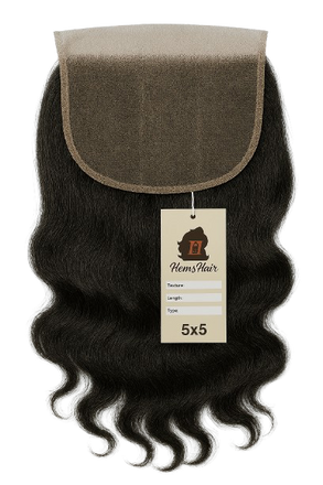 HemsHair 5x5 HD Lace Closures