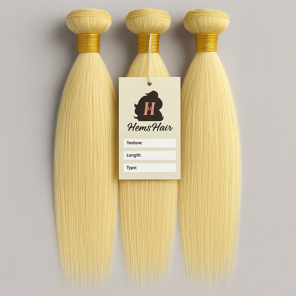 HemsHair 613 Blonde Bundles
