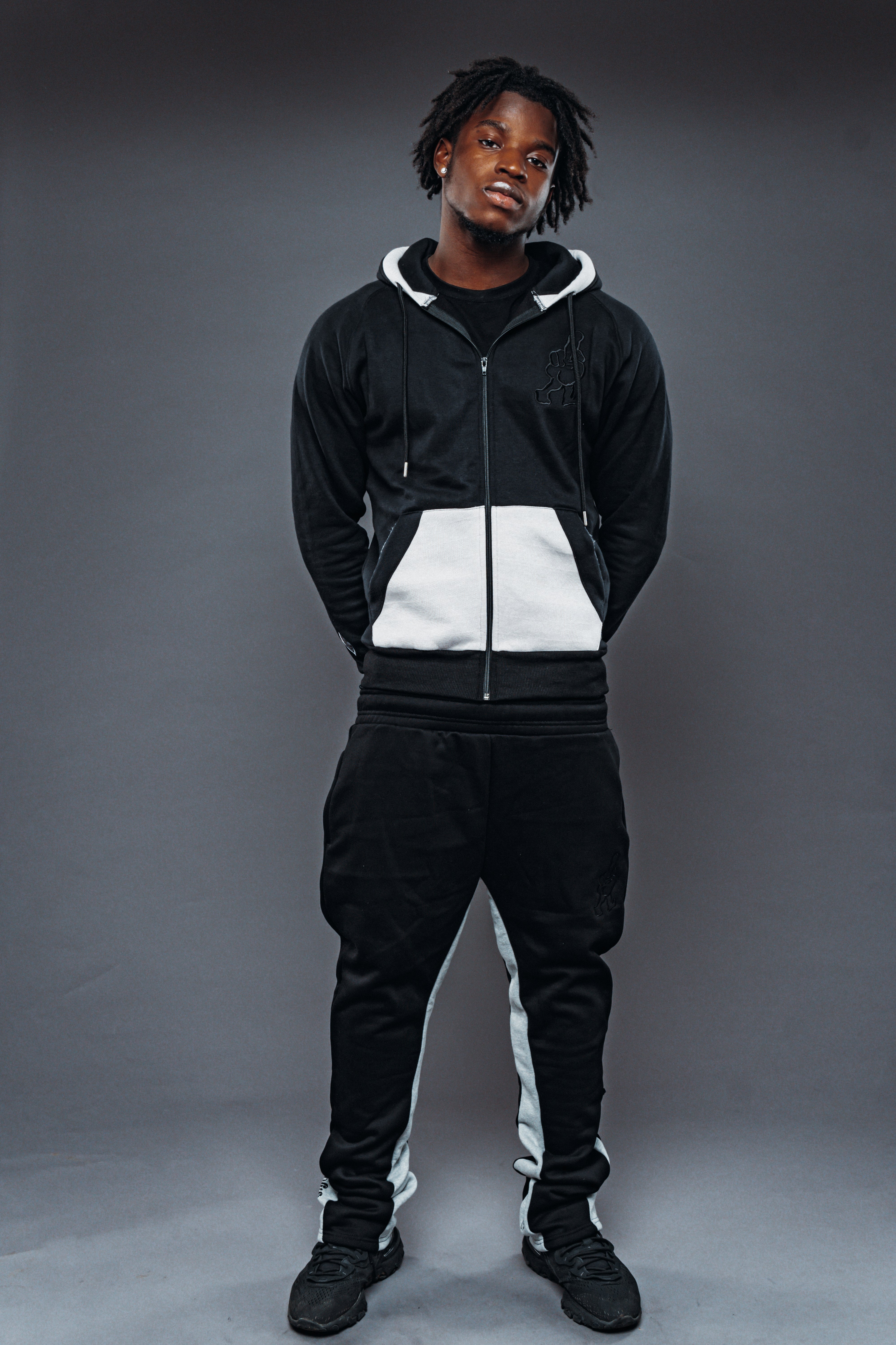 ‘F***-Off Black’ Zip-UP Tracksuit