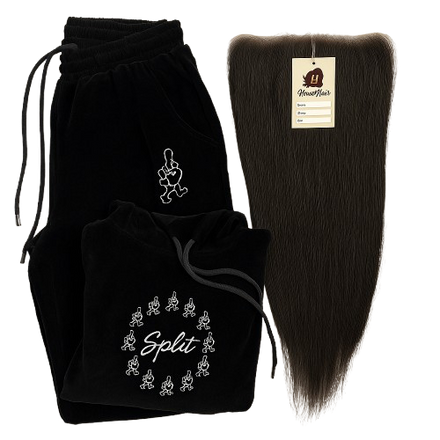 B.I.H.H Tracksuit + HemsHair Wig Bundle