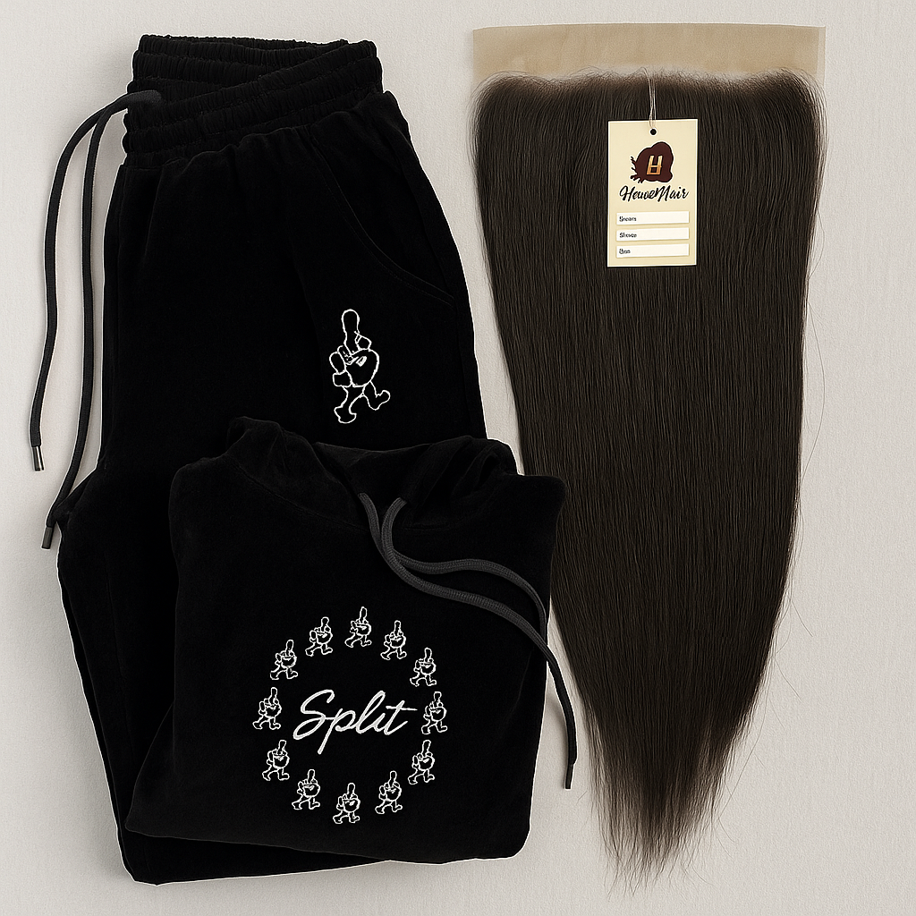 B.I.H.H Tracksuit + HemsHair Wig Bundle