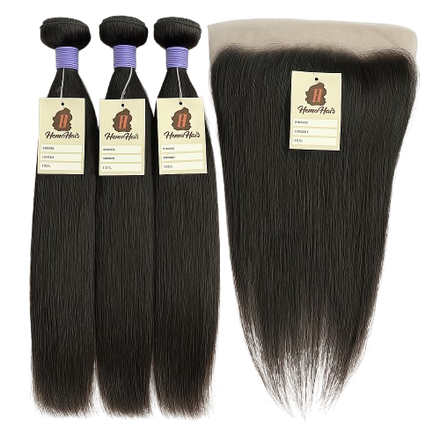 x3 Bundles + x1 Frontal HemsHair Bundle Deal