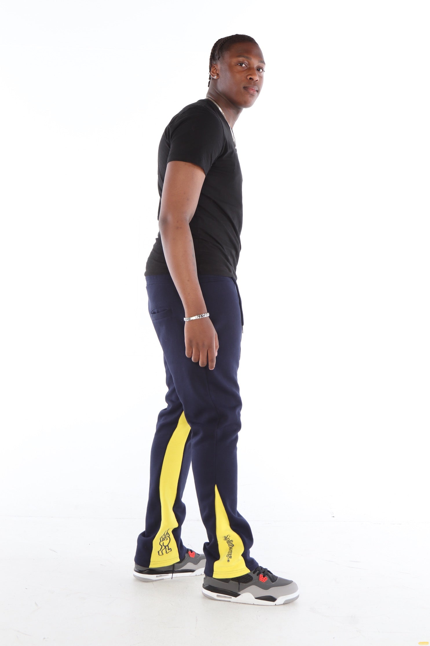 ‘EU Waters’ Flared Track Bottoms