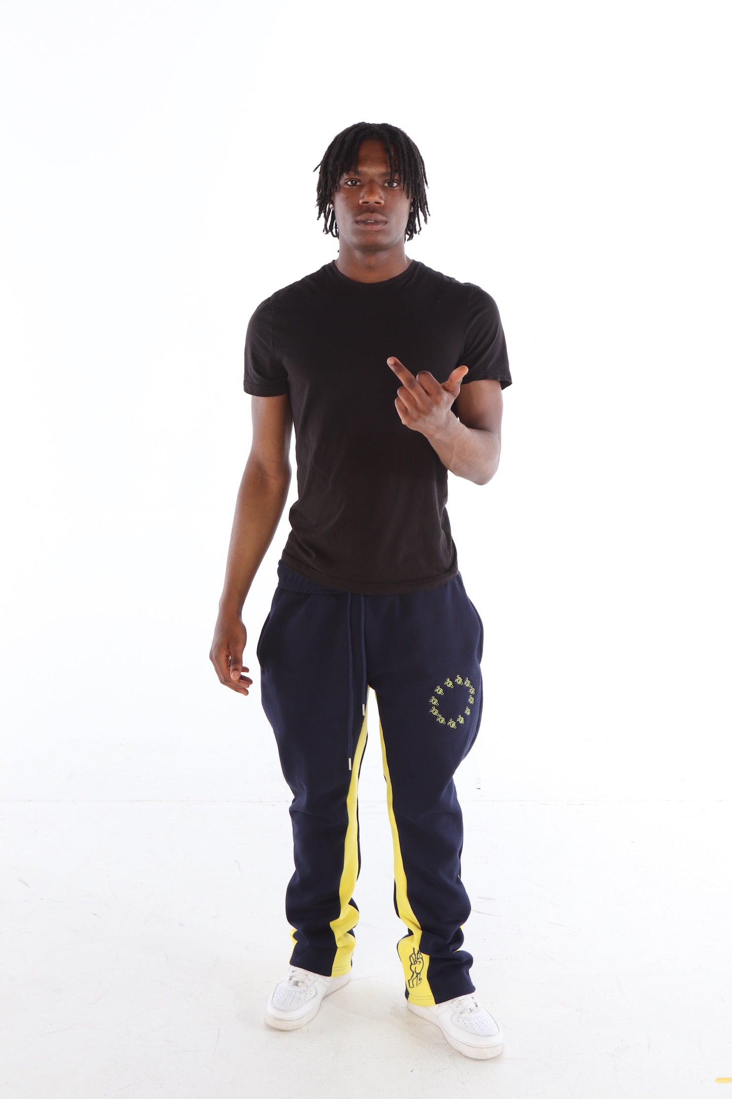 ‘EU Waters’ Flared Track Bottoms