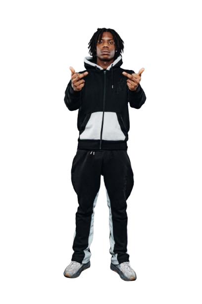 ‘F***-Off Black’ Zip-Up Hoodie